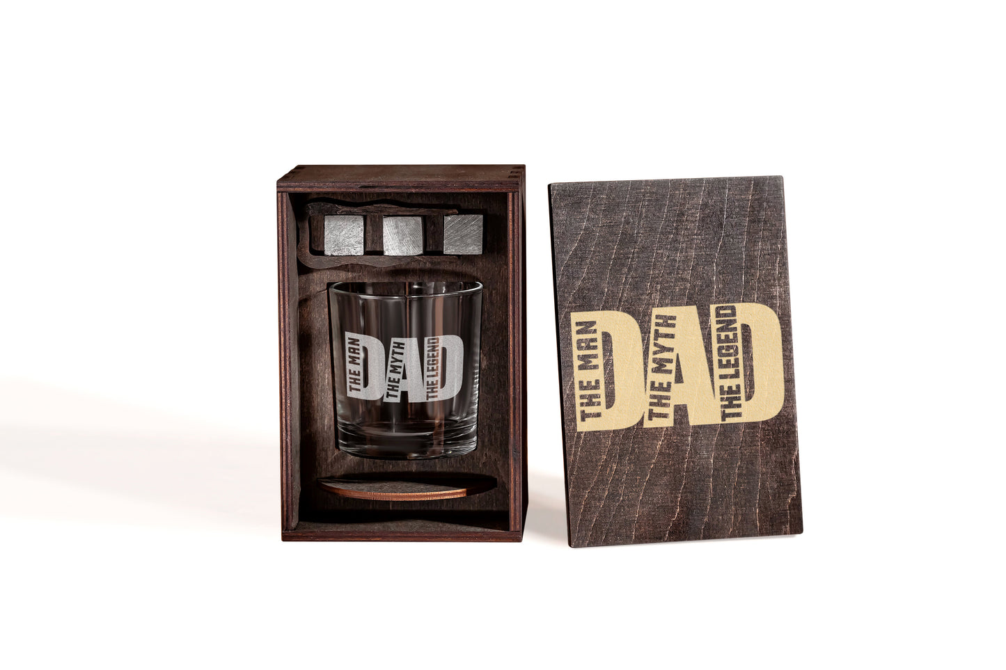 Whiskey Gift Set – "The Man, The Myth, The Legend"