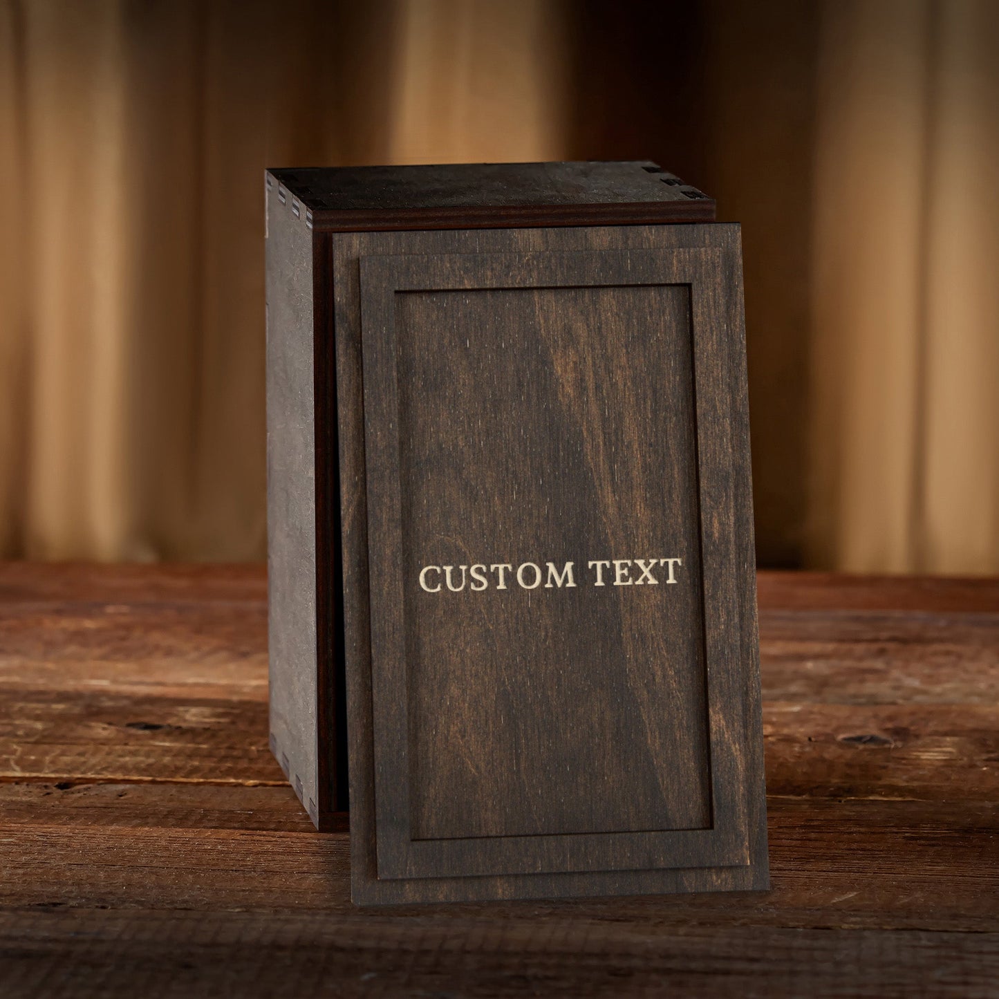 Corporate Gift – Whiskey Glass Set with Company Logo in Wooden Box