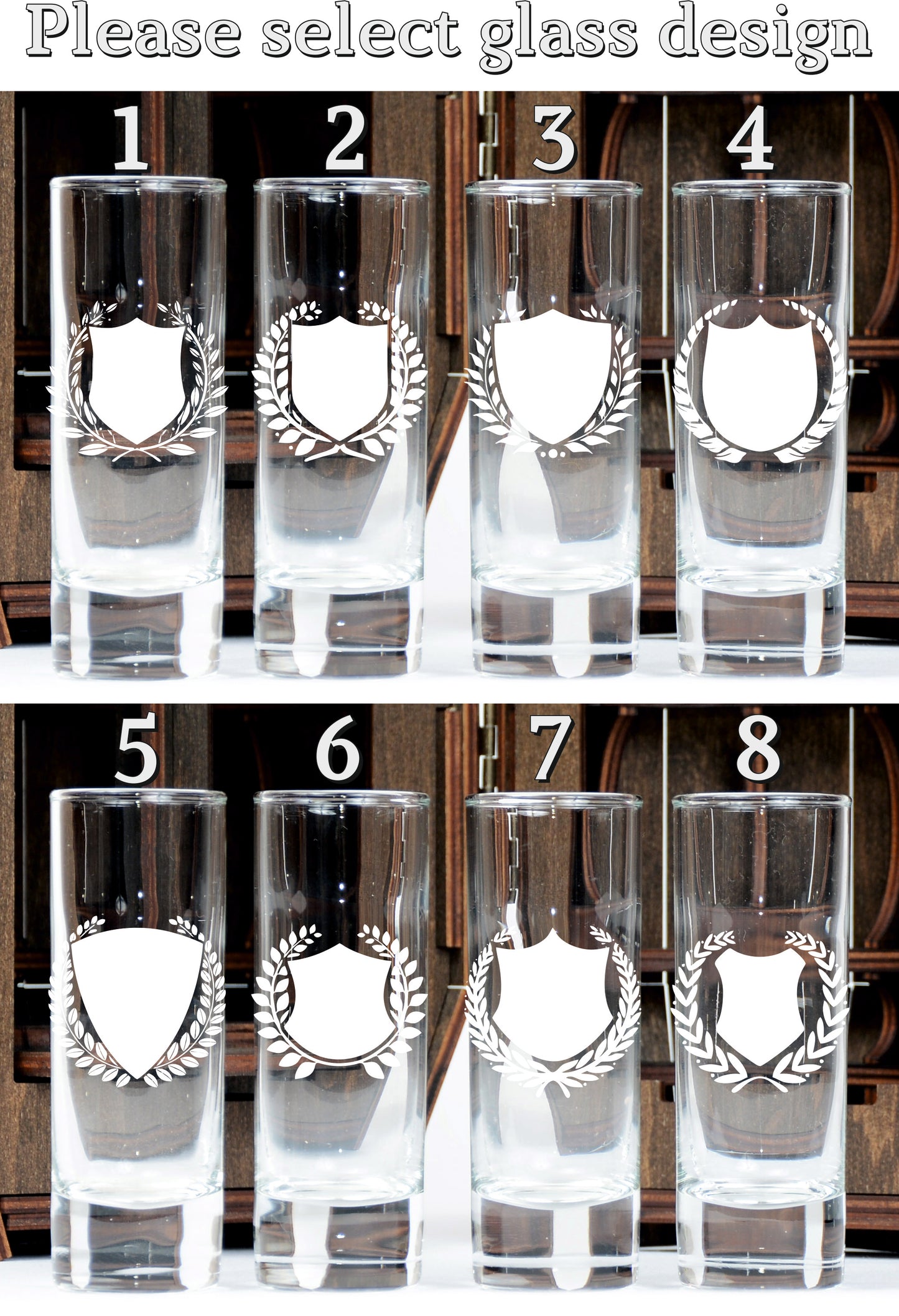 Groomsmen Gift – Revolver Barrel Shot Glass Set – Personalized