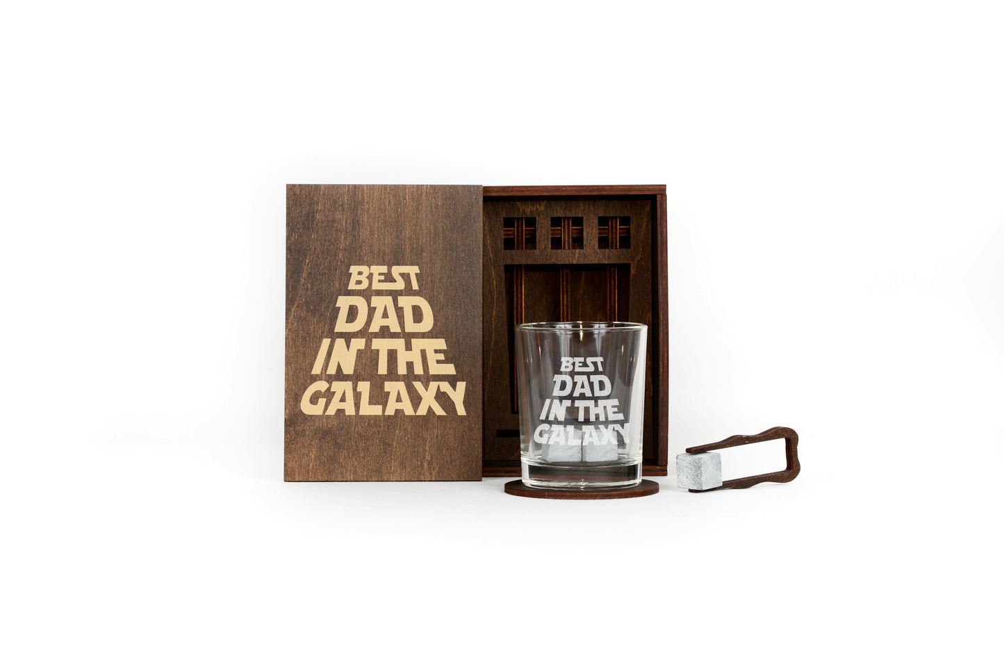 Best Dad in the Galaxy – Whiskey Gift Set