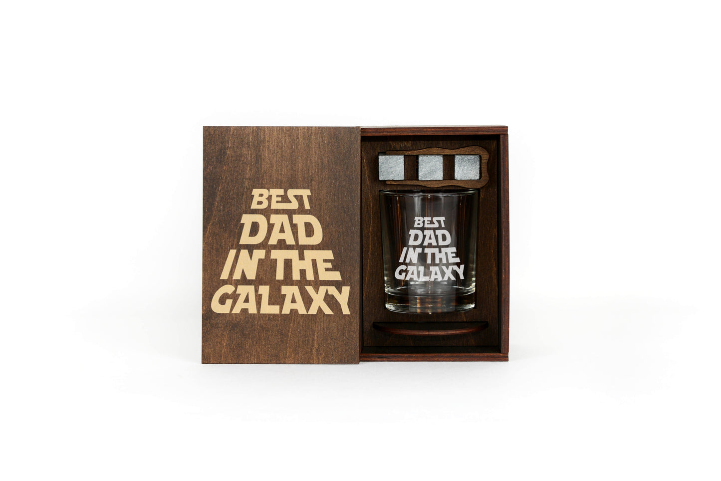 Best Dad in the Galaxy – Whiskey Gift Set