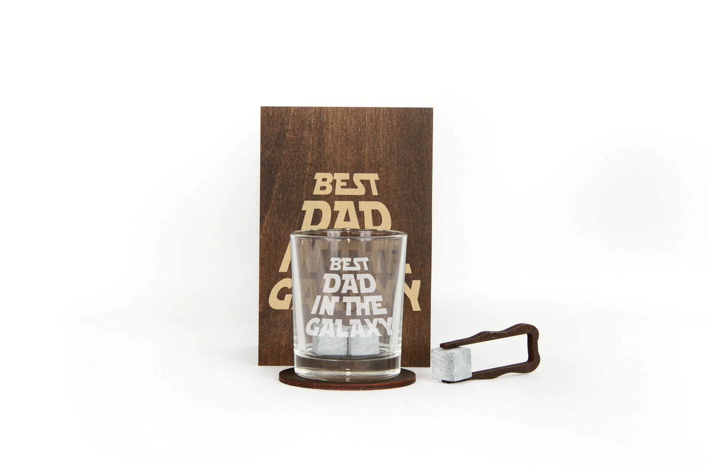 Best Dad in the Galaxy – Whiskey Gift Set