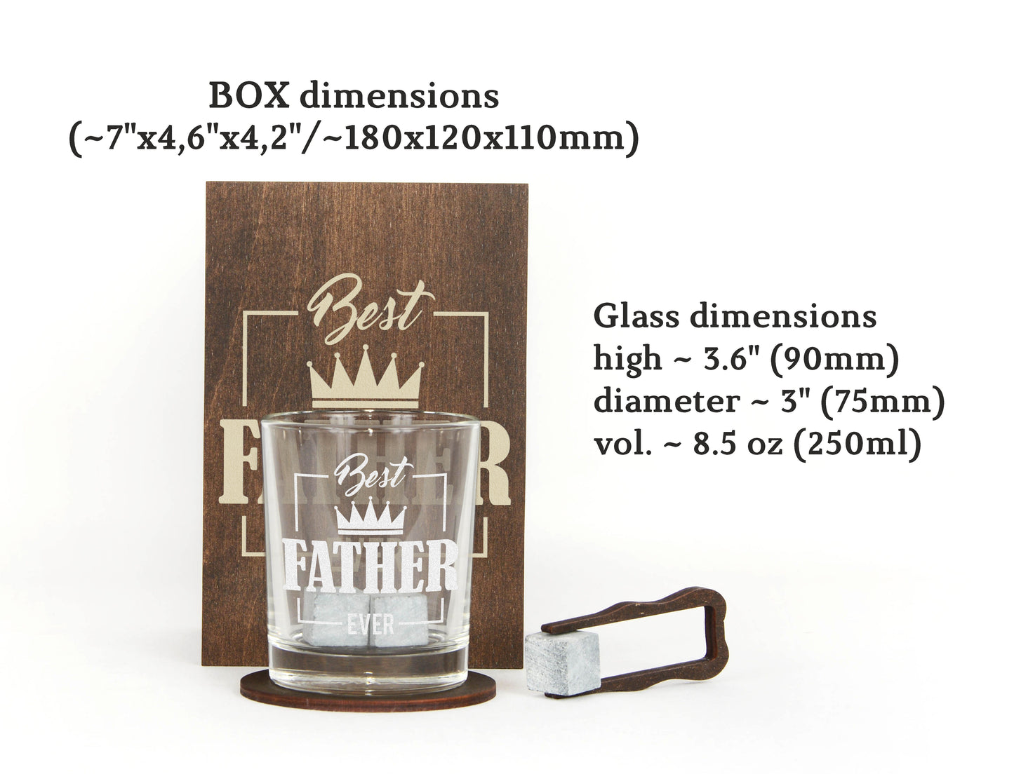 Best Father Ever – Whiskey Gift Set
