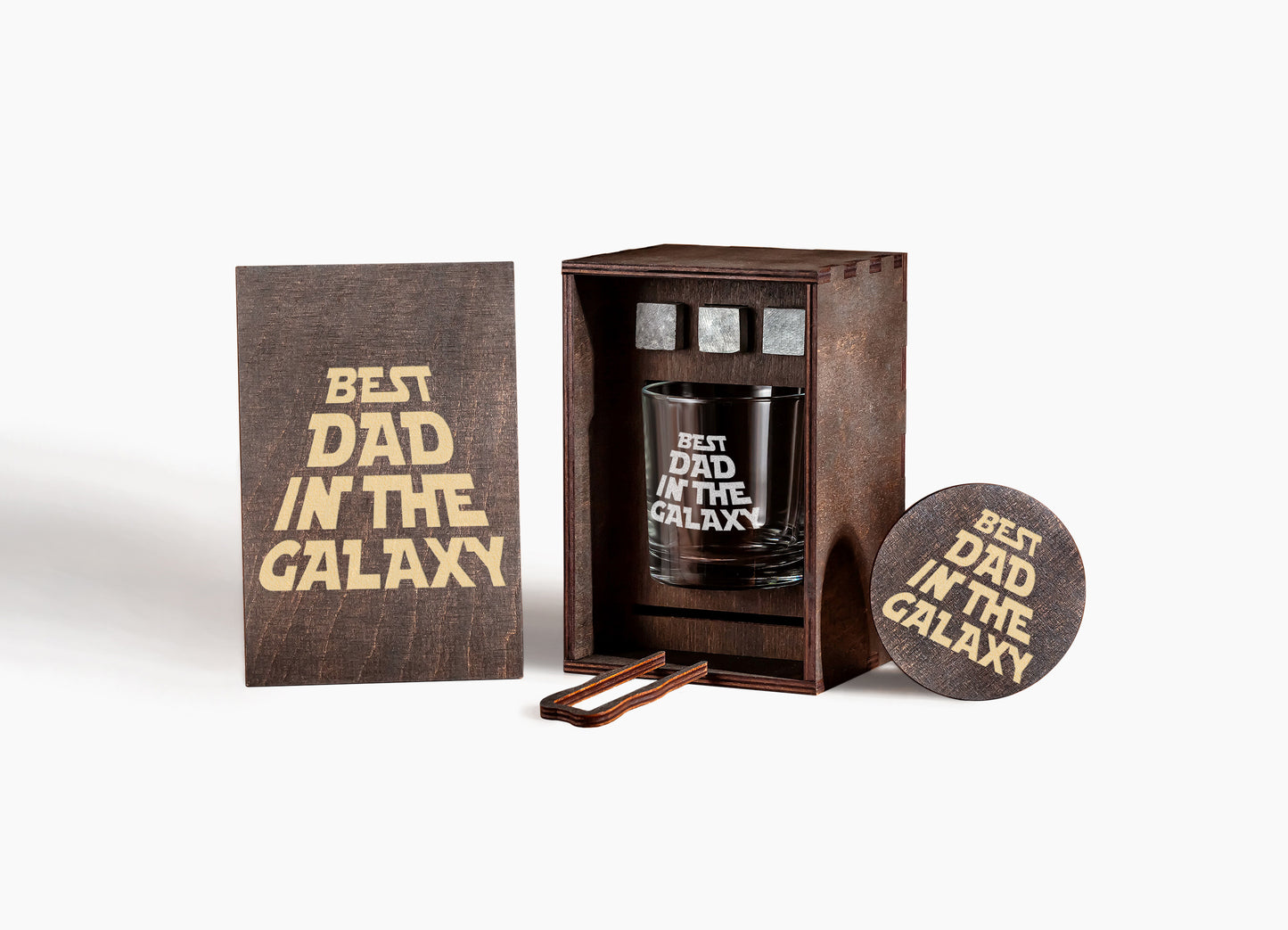 Best Dad in the Galaxy – Whiskey Gift Set