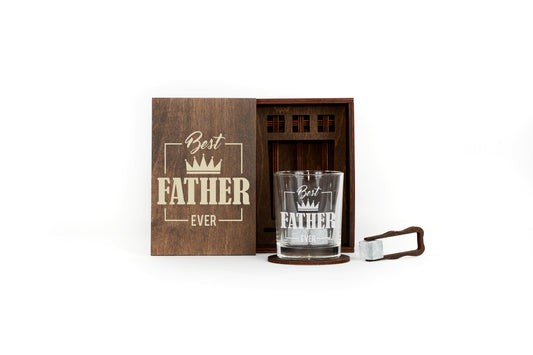 Best Father Ever – Whiskey Gift Set
