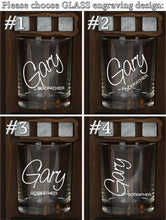 Load image into Gallery viewer, Personalized Godfather Proposal Barrel, Calligraphy Design
